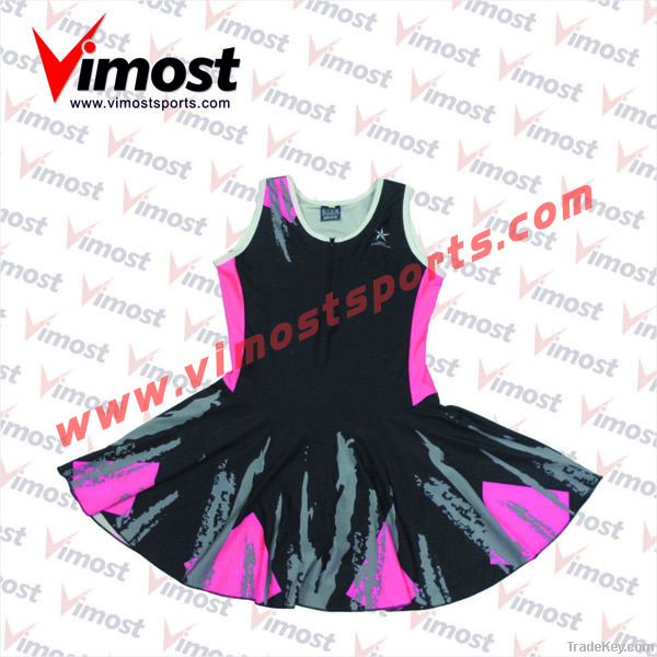 custom netball dress