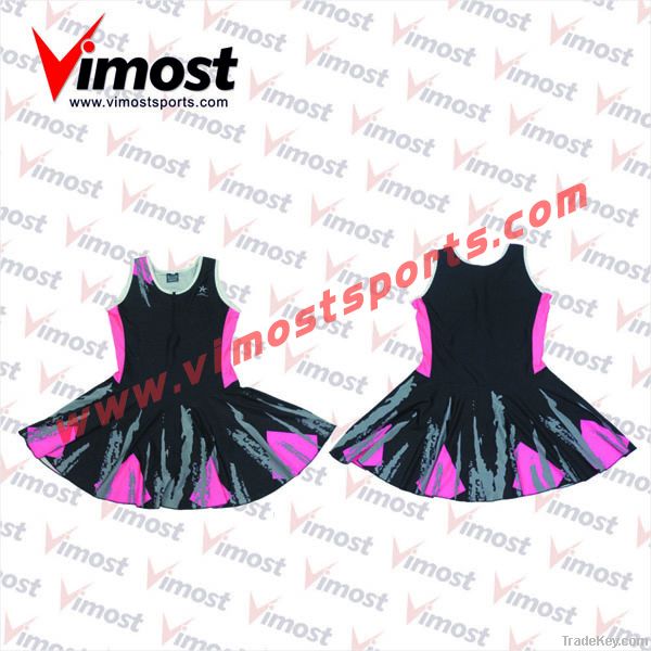 custom netball dress