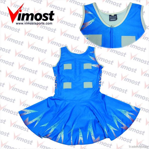 custom netball dress with sublimation