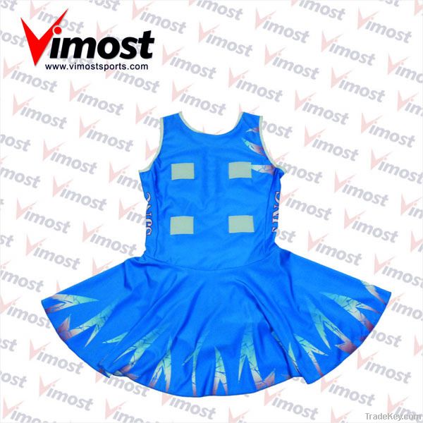 custom netball dress with sublimation