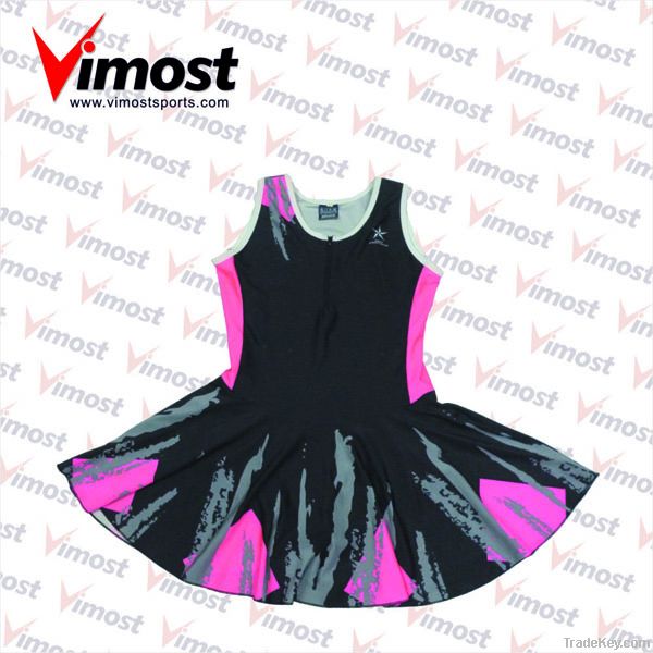 hot sale custom netball dress with sublimation , OEM