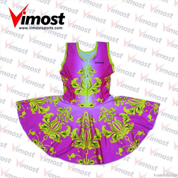 OEM custom netball wear, netball dress, with sublimation