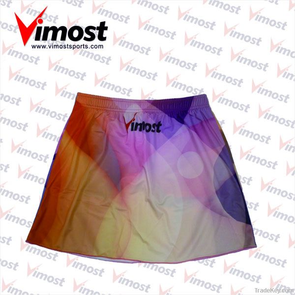 custom netball skirt with sublimation