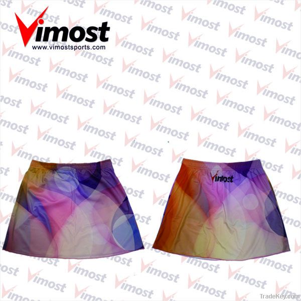 custom netball skirt with sublimation