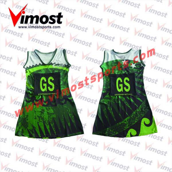 Custom sublimation netball dress