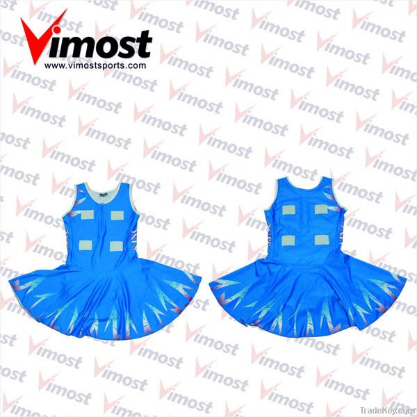 High quality custom beautiful netball dress