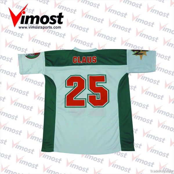 Custom American football jersey