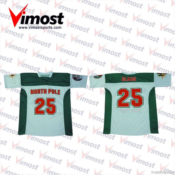 Custom American football jersey