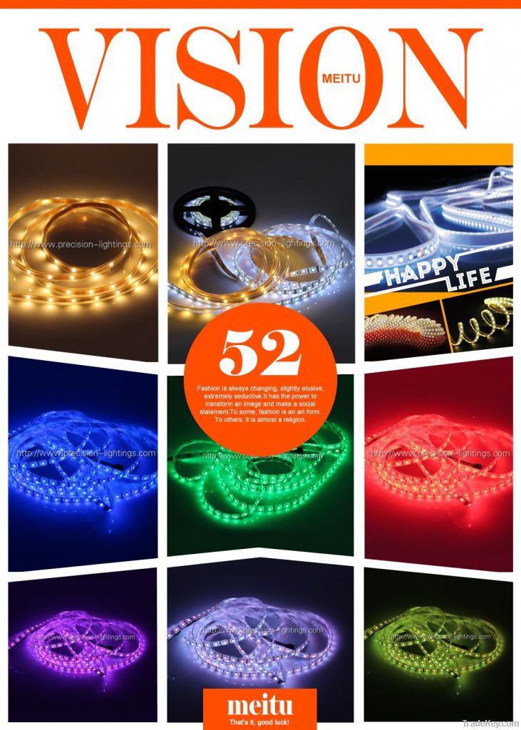 colorfull flexible led strip light