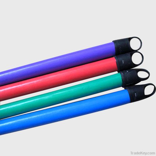 PVC coated Wooden mop handle