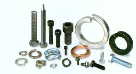 spring washers, hex bolts, hex socket cap screw