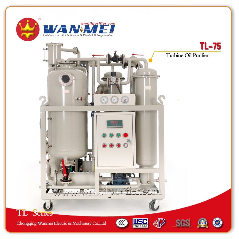 Turbine Oil Purification Plant #TL-B/Q semi-automatic #TL-Ex anti-explosion turbine