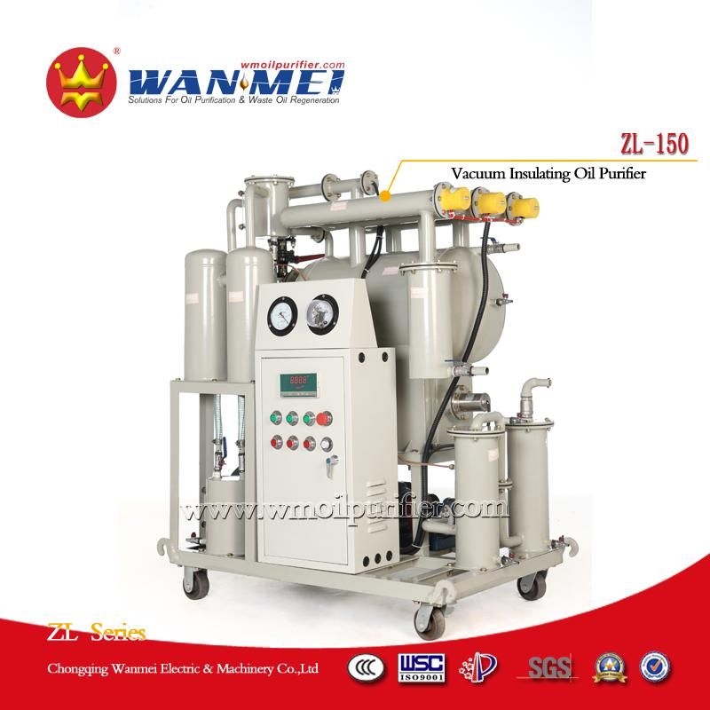 Vacuum Oil Purifier / # Vacuum Oil Purifier Model ZL-150