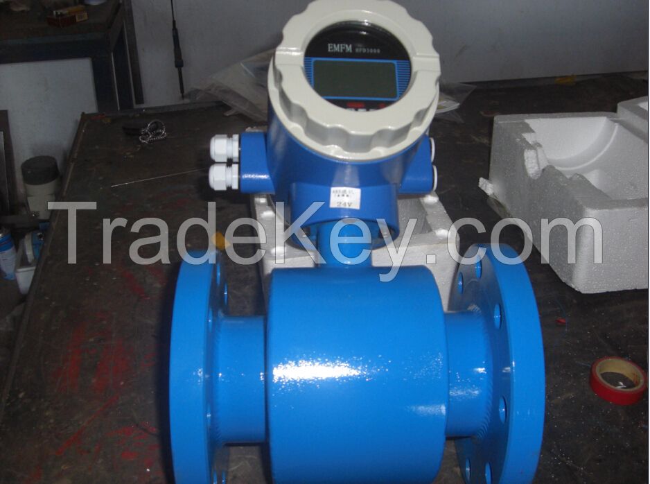 Electromagnetic flow meter manufacturers, magnetic flowmeter, digital water flowmeter