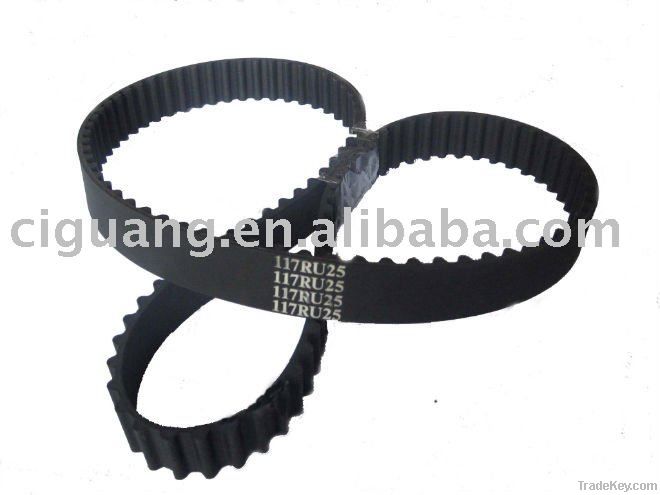 Automotive rubber timing belt