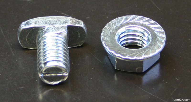 T bolts for several sectors