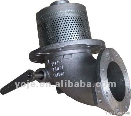 Manual emergency shut off valve