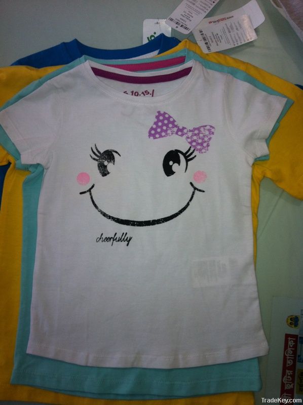 Boy's and Girl's solid and printed T-shirts