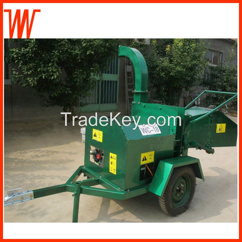 Diesel engine Wood chipper shredder