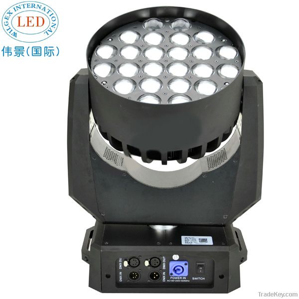 RGBW 4-in-1 LED Zoom Moving Stage Lighting/LED Stage Lighting