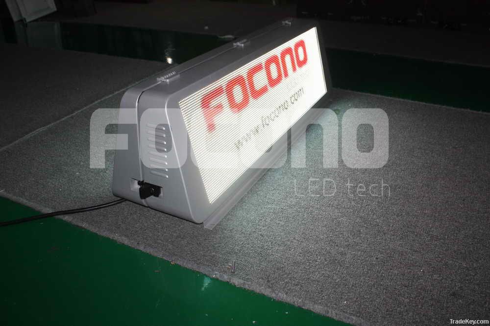 T6 China waterproof Taxi LED Display