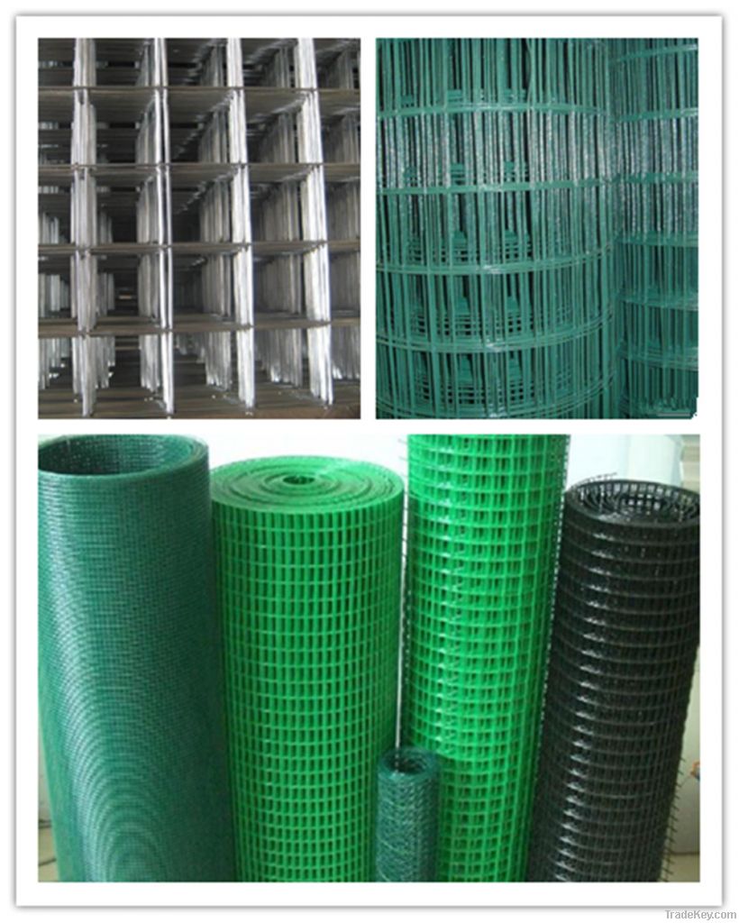 PVC weld wire panel