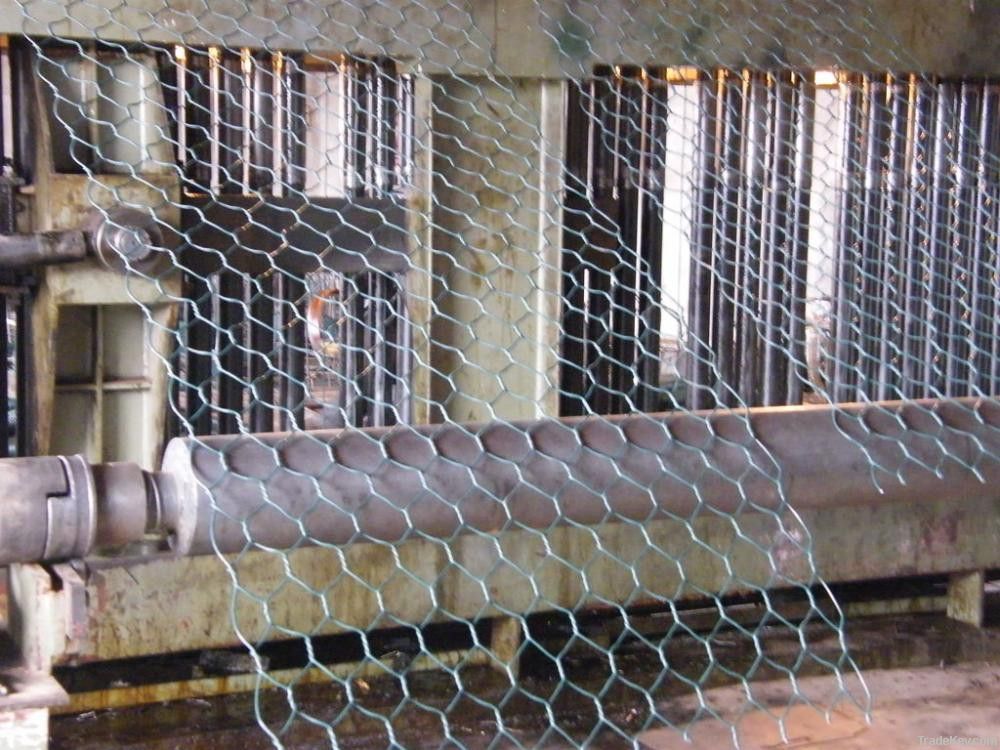 Hexagonal gabion wire mesh