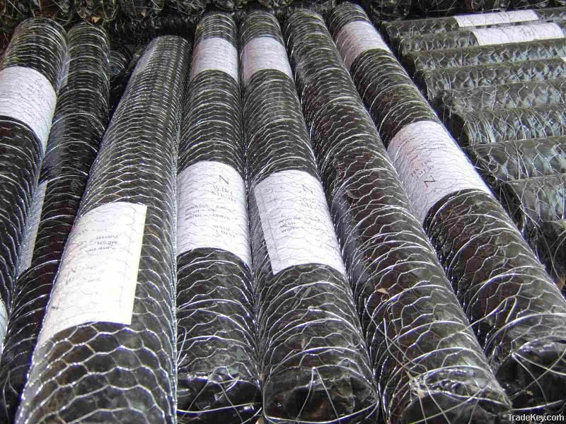 Galvanized or PVC Hexanogal Steel Wire