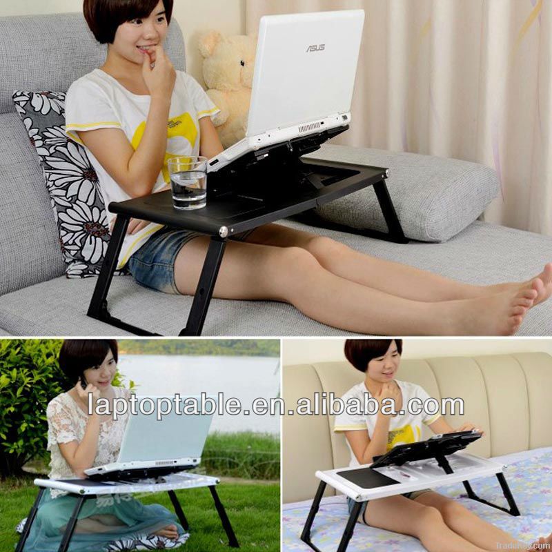 Folding sofa adjustable laptop table