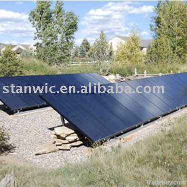 Solar ground tracking system