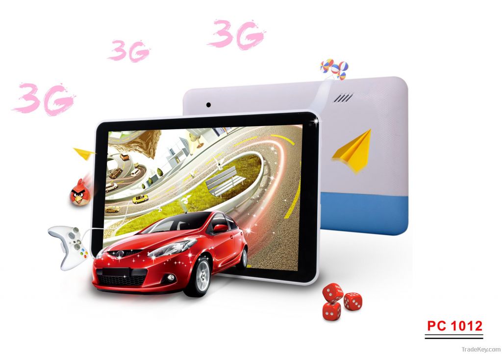 10.1" tablet PC , built in 3G bluetooth, Wifi, SIM card slot