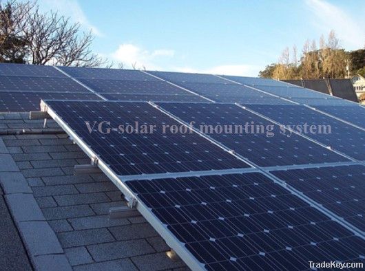 solar roof mounting system