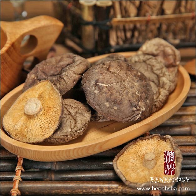 Dried Mushrooms Of Various Sorts