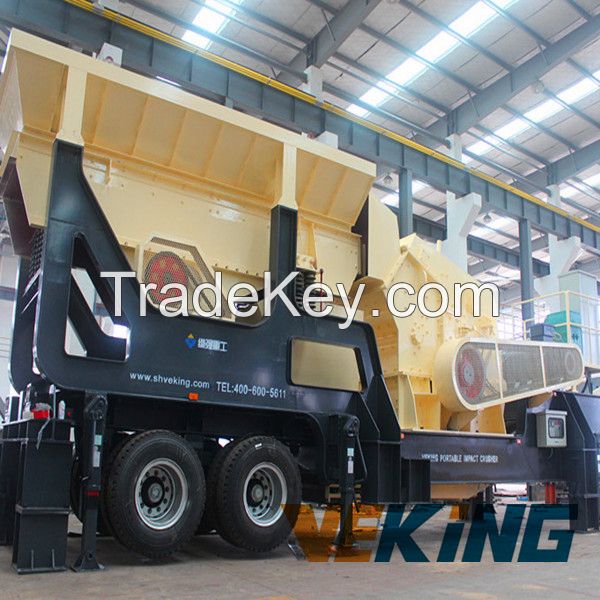 Portable Stone Crushing Plant, Stone Crusher Machine Price, Mobile Crusher