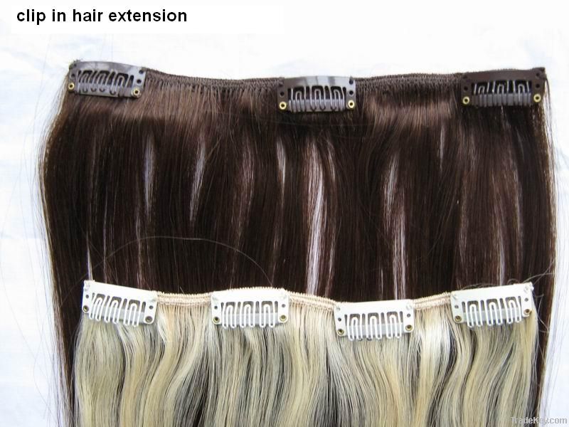 Clip in hair extension