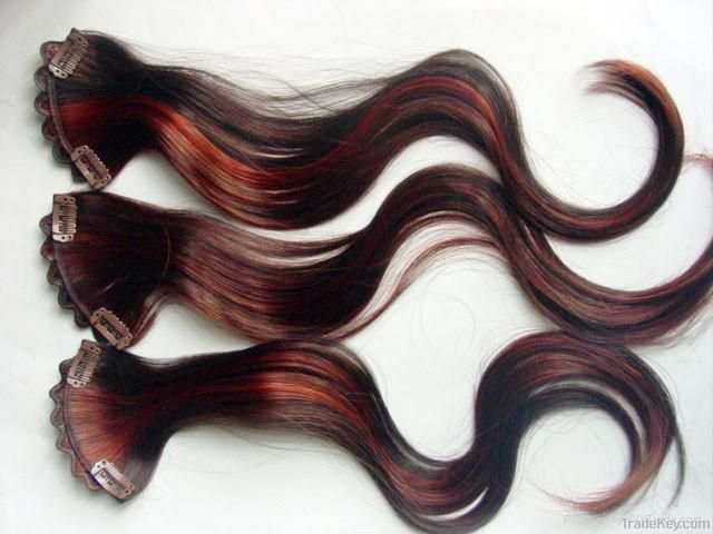 Human Hair Weft/hair extension