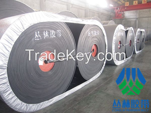 Rubber conveyor belt