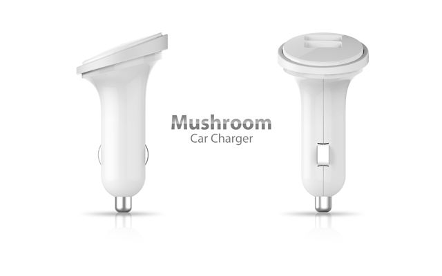 Mushroom car charger 