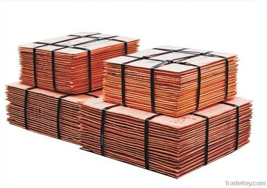 copper cathode 99.99% purity