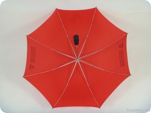 27 inch 8 ribs aluminum straight promotion umbrella