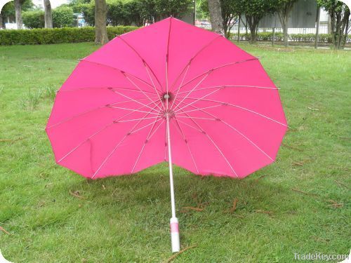 2013 new colorful red love advertising heart shape special umbrella