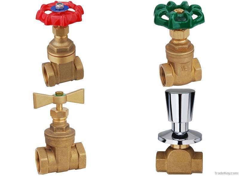 brass gate valve