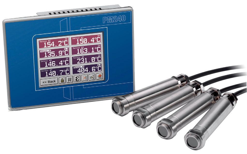 CALEX PyroBus Series Infrared Temperature Sensor with RS485