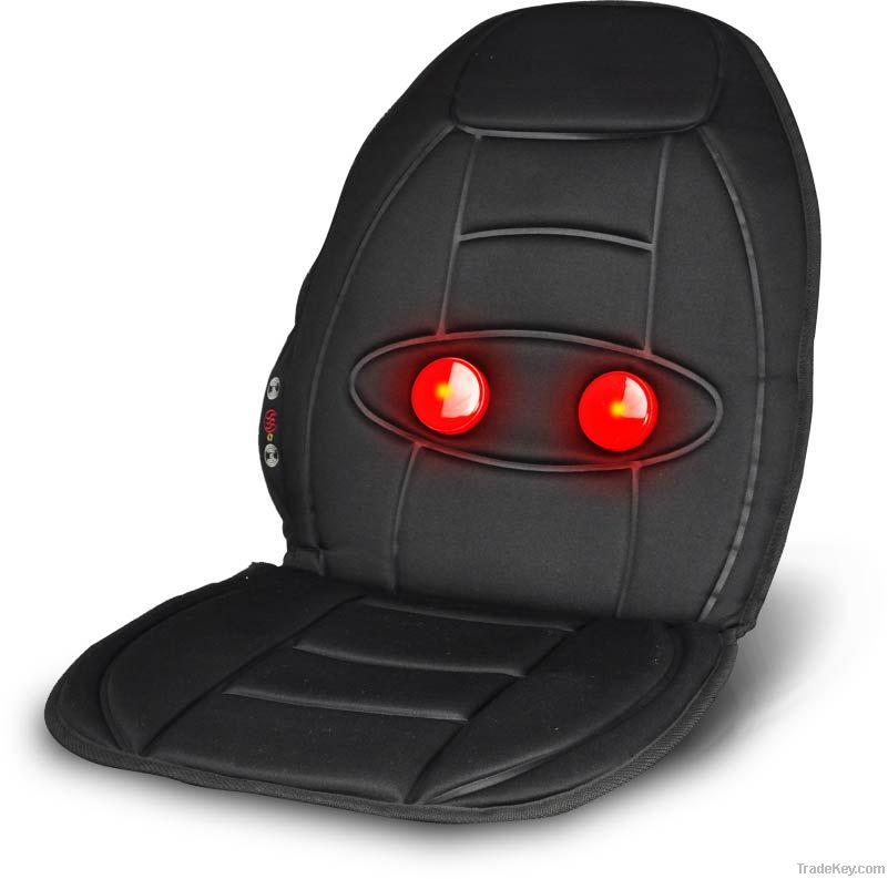 3-motor massage seat cushion with infrared heat