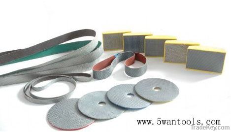 diamond hand polishing pad, block