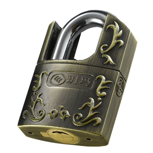 Zinc Alloy Anti-que Bronze Plated Padlock