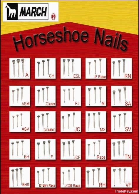 march horseshoe nails/horseshoe