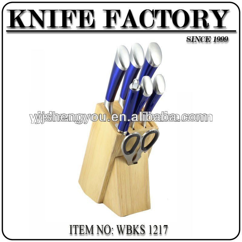 kitchen knife set block