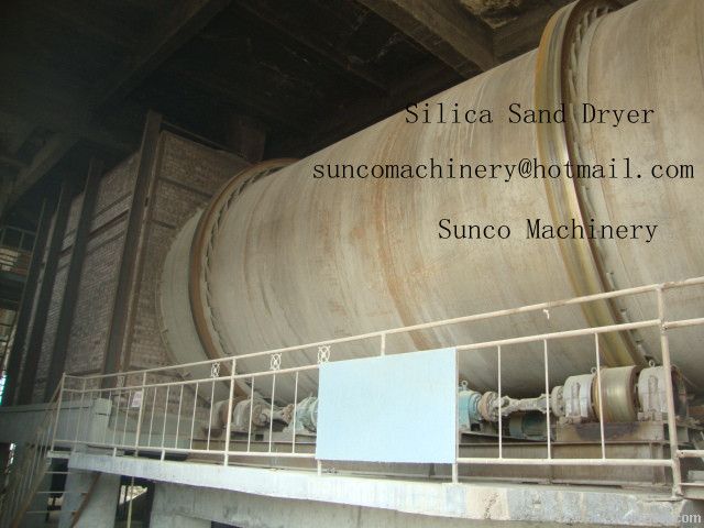 Stable Operation Silica Sand Dryer From Sunco Machinery