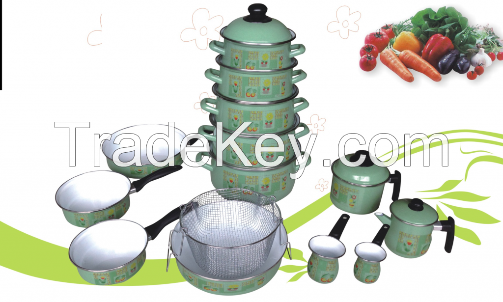 21pc cookware set